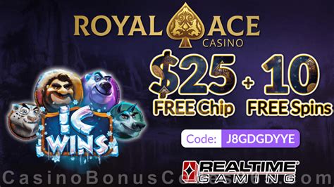 royal ace casino free spin bonus codes